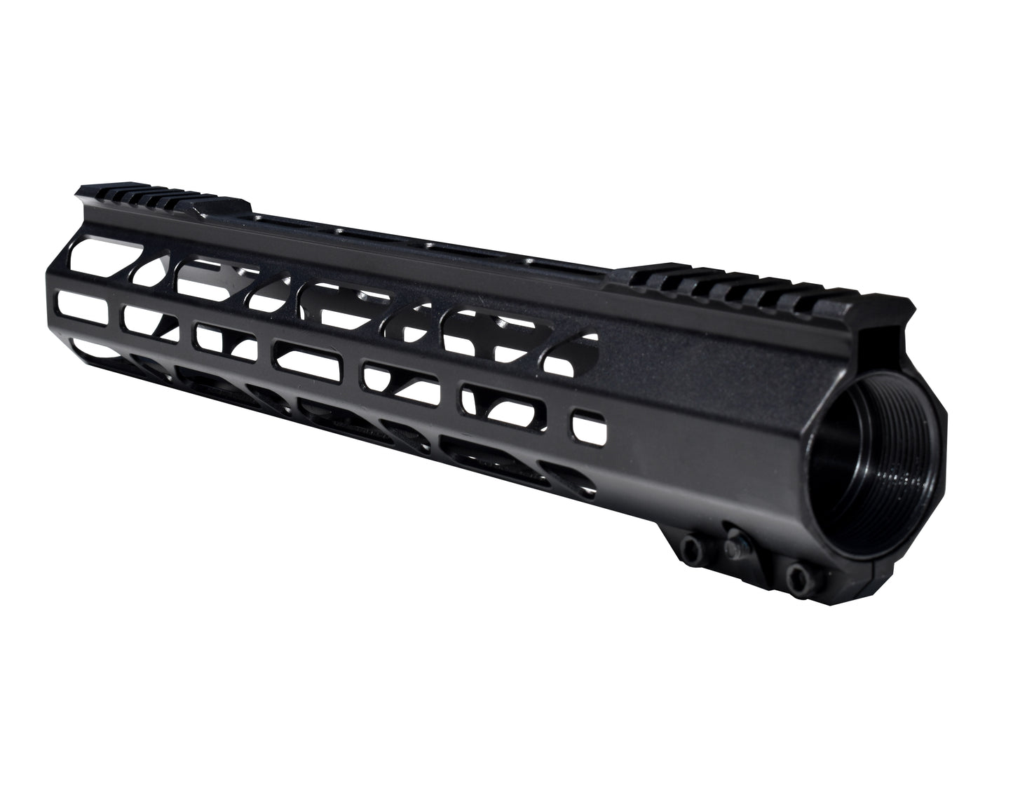 Kexuan M-LOK LR .308 Series Slim Free Float Handguard with Partial Top Rail, 12.5" High Profile