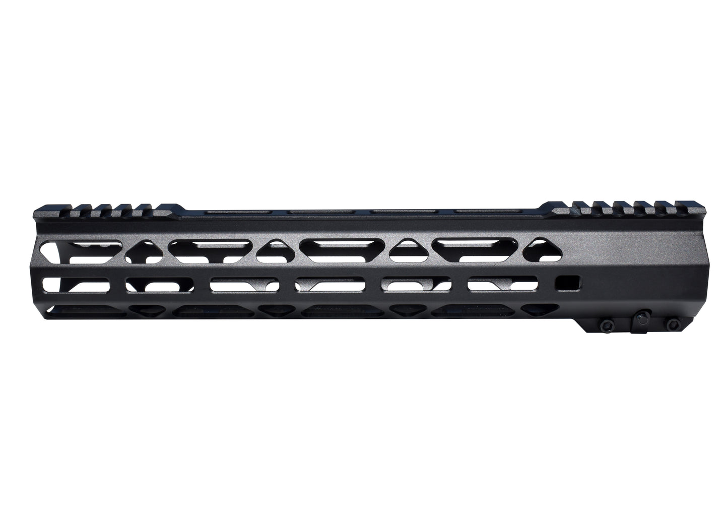 Kexuan M-LOK LR .308 Series Slim Free Float Handguard with Partial Top Rail, 12.5" High Profile