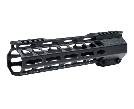 Lightweight 10" M-LOK Free Float Handguard for AR-10 DPMS 308 Low Profile, Easy Mount Barrel Nut