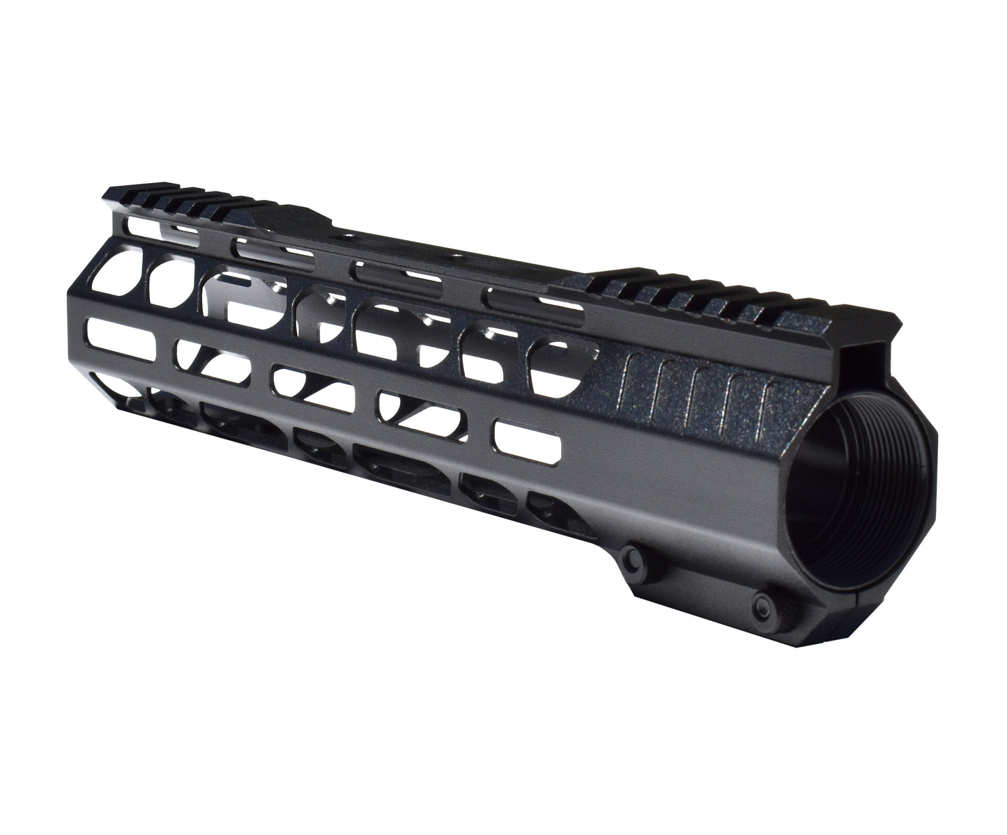 Lightweight 10" M-LOK Free Float Handguard for AR-10 DPMS 308 Low Profile, Easy Mount Barrel Nut