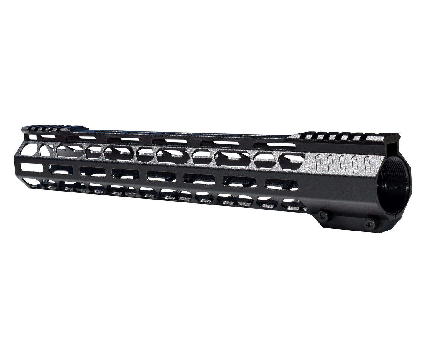 Lightweight 15" M-LOK Free Float Handguard for AR-10 DPMS 308 Low Profile, Easy Mount Barrel Nut