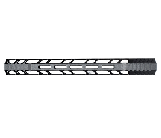 Lightweight 15" M-LOK Free Float Handguard for AR-10 DPMS 308 High Profile, Easy Mount Barrel Nut