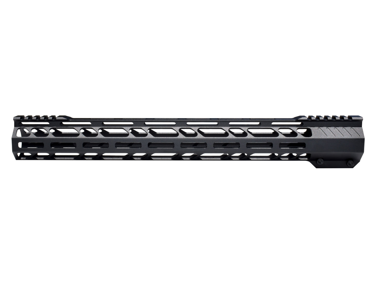 Lightweight 17" M-LOK Free Float Handguard for AR-10 DPMS 308 High Profile, Easy Mount Barrel Nut
