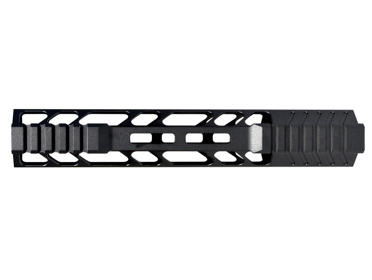Lightweight 10" M-LOK Free Float Handguard for AR-10 DPMS 308 Low Profile, with easy mount barrel nut and integrated handstop
