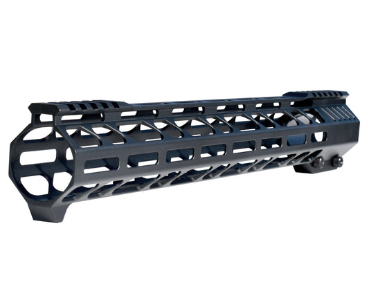 Lightweight 15" M-LOK Free Float Handguard for AR-10 DPMS 308 Low Profile, with easy mount barrel nut and integrated handstop