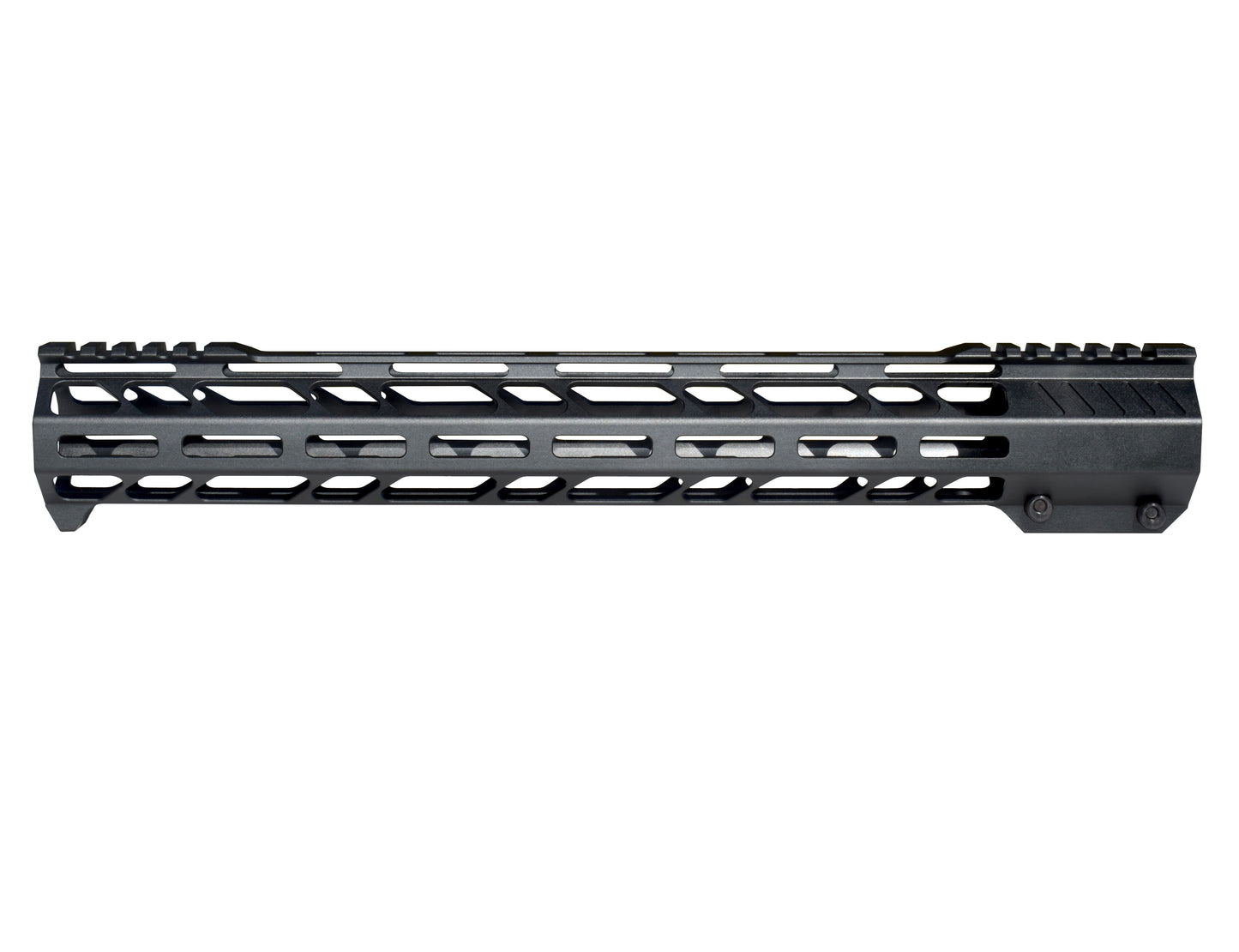 Lightweight 15" M-LOK Free Float Handguard for AR-10 DPMS 308 Low Profile, with easy mount barrel nut and integrated handstop