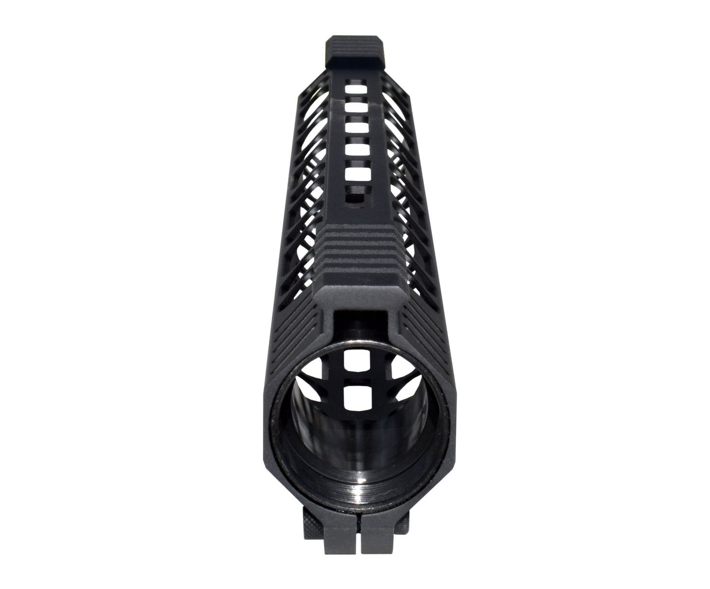 Lightweight 17" M-LOK Free Float Handguard for AR-10 DPMS 308 Low Profile, with easy mount barrel nut and integrated handstop