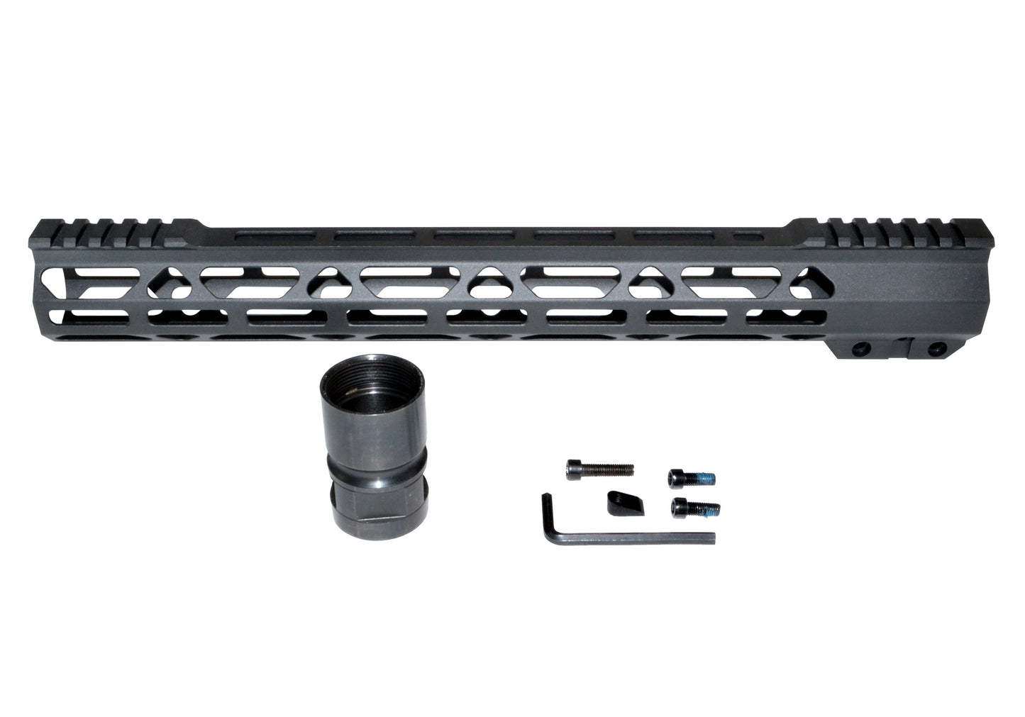 New Presma® Super Light Slim Free Float M-LOK Handguards with Partial Top Rail, 15" AR-15 223/5.56.