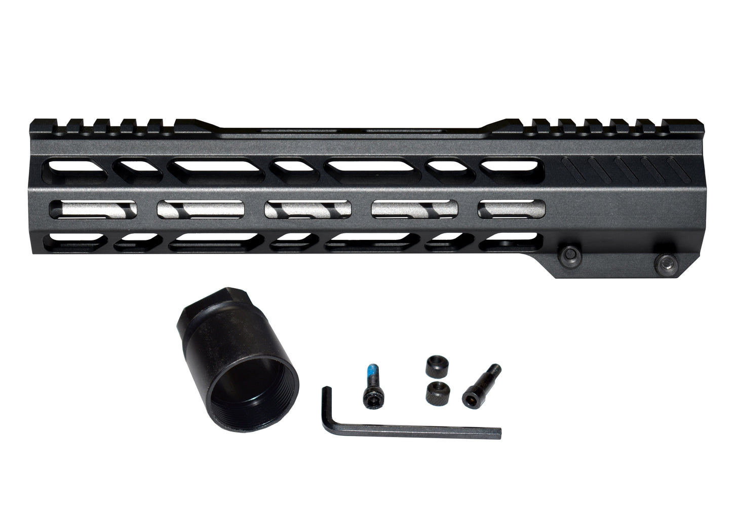 Super Slim 10" M-LOK Free Float Handguard for AR-15 223/5.56 and AR Pistols