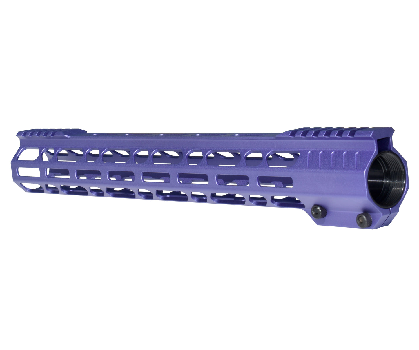 Super Slim 15" M-LOK Free Float Handguard for AR-15 223/5.56, Purple
