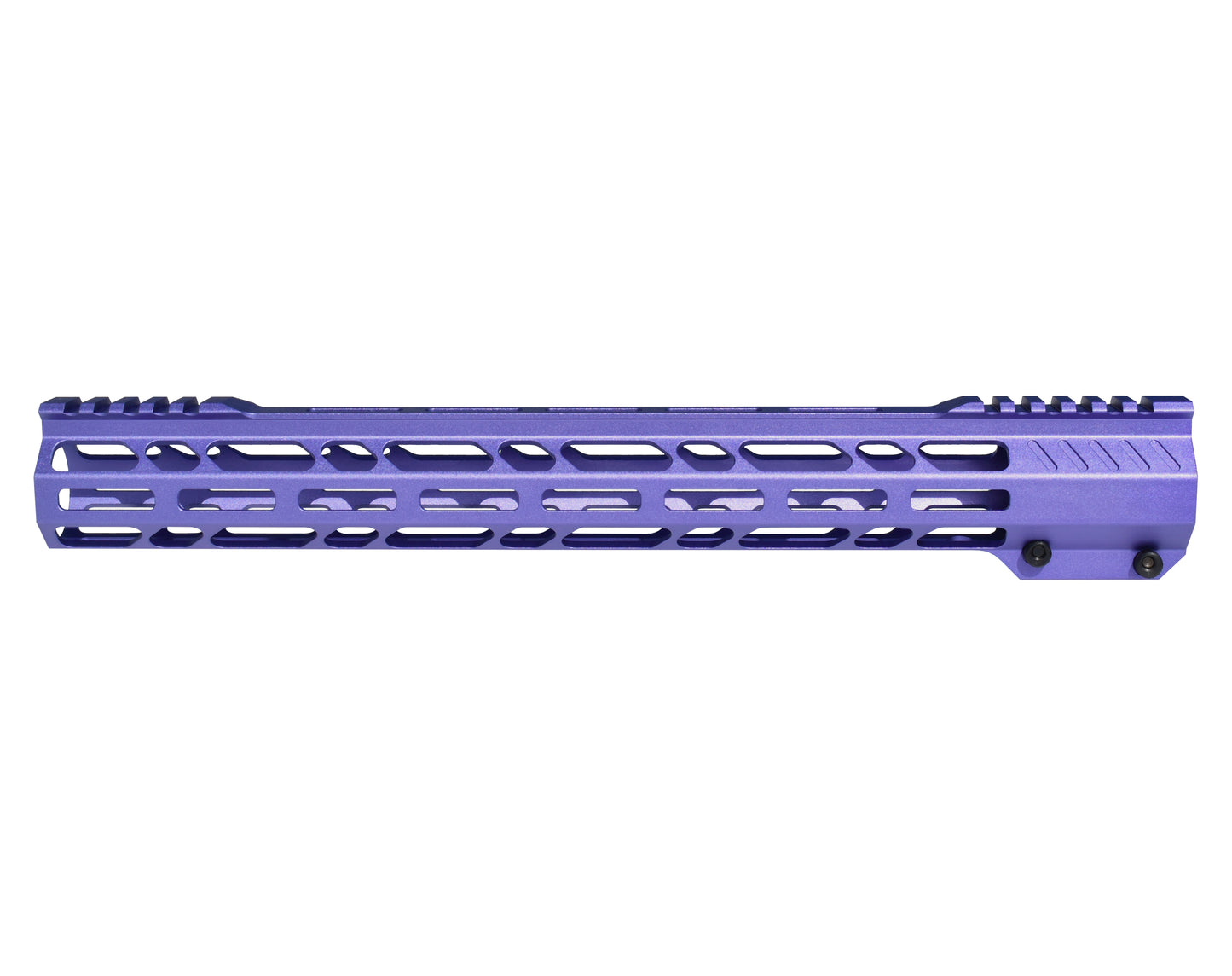 Super Slim 15" M-LOK Free Float Handguard for AR-15 223/5.56, Purple