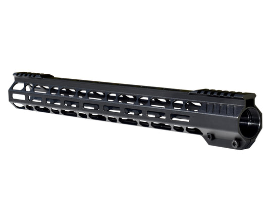 Super Slim 17" M-LOK Free Float Handguard for AR-15 223/5.56