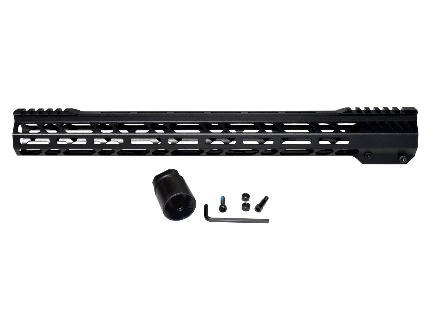Super Slim 17" M-LOK Free Float Handguard for AR-15 223/5.56
