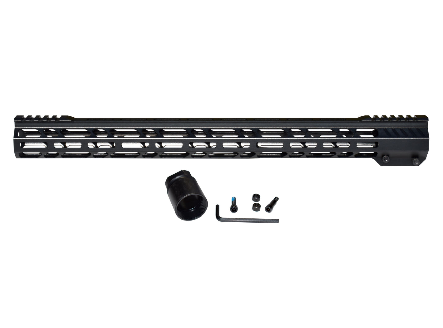 Super Slim 19.5" M-LOK Free Float Handguard for AR-15 223/5.56