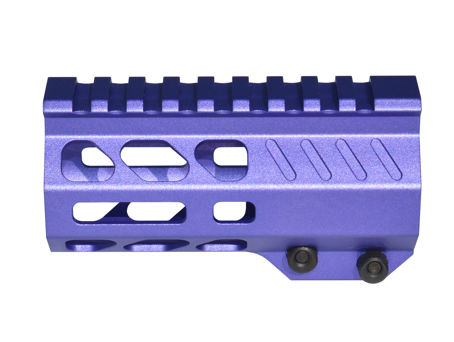 Super Slim 4.2" Pistol Length M-LOK Free Float Handguard for AR-15 and AR Pistols, Purple