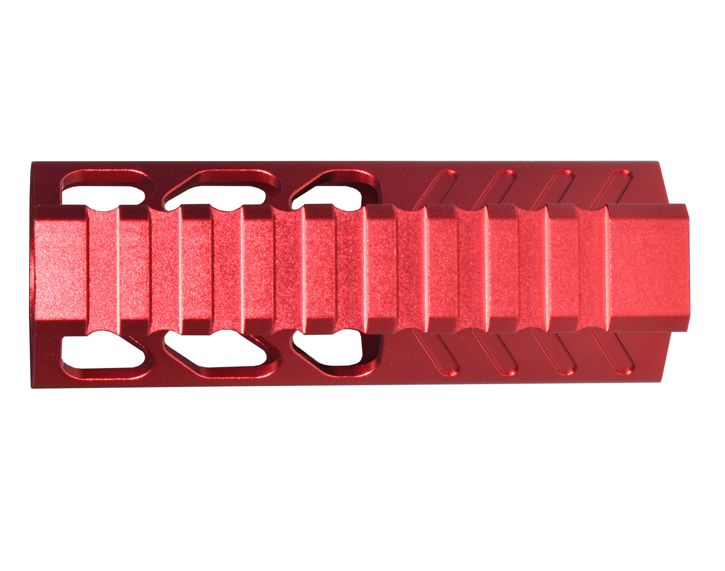 Super Slim 4.2" Pistol Length M-LOK Free Float Handguard for AR-15 and AR Pistols, Red