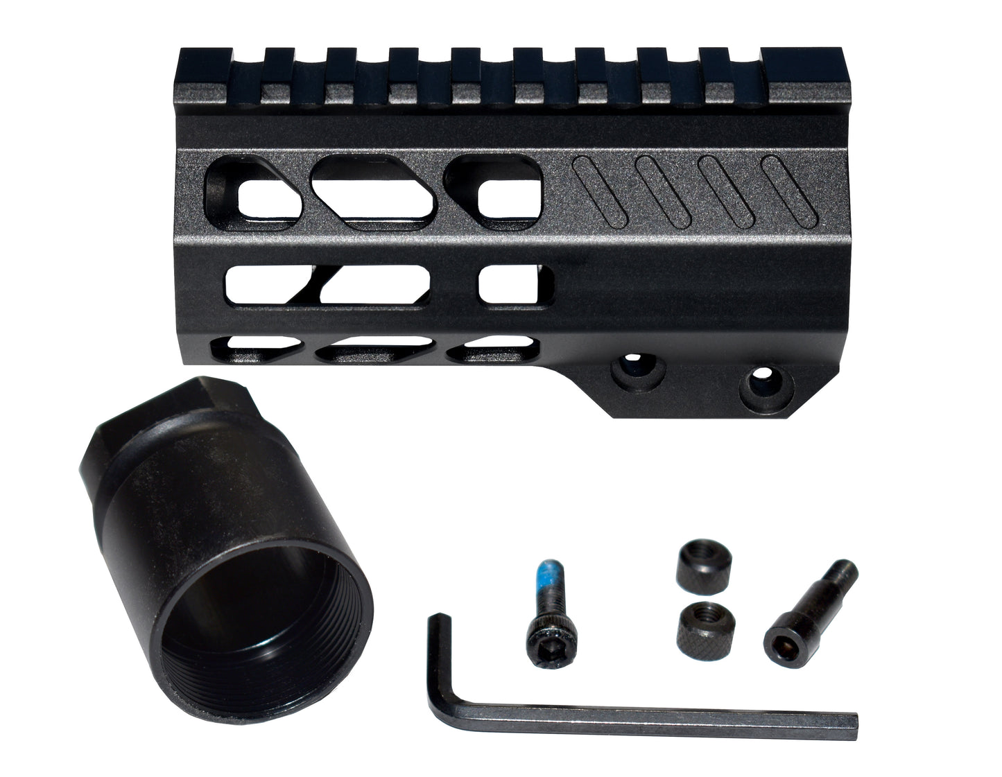 Super Slim 4.2" Pistol Length M-LOK Free Float Handguard for AR-15 and AR Pistols