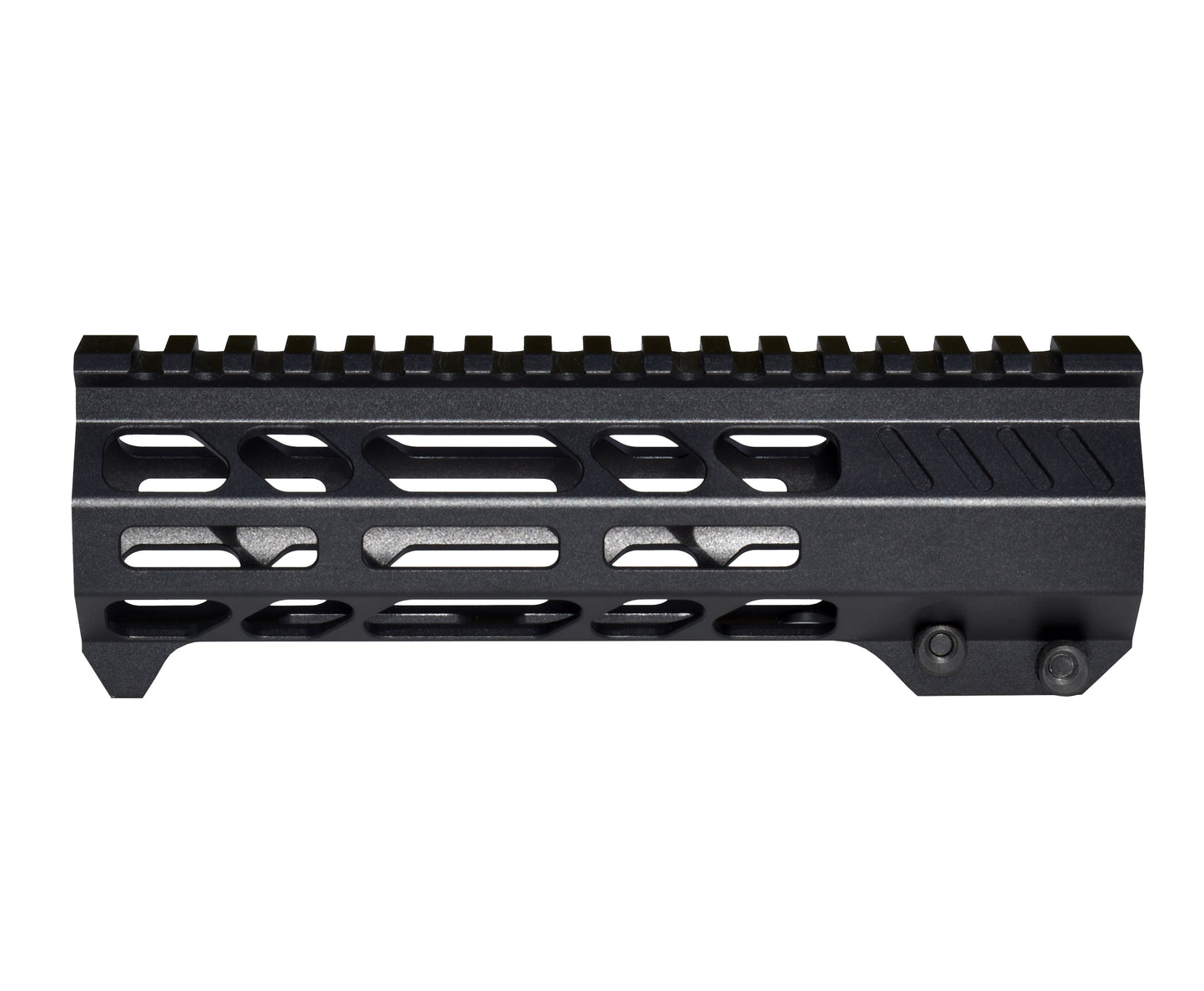 Super Slim 7" M-LOK Free Float Handguard for AR-15 223/5.56 and AR Pistols, with Integrated Fore-End Hand Stop