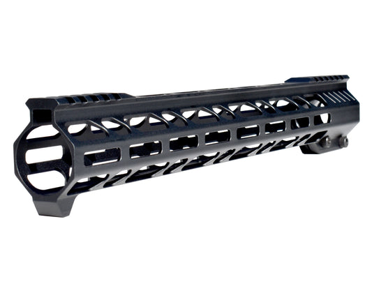 Presma Slim 15" M-LOK Free Float Handguard for AR-15 223/5.56 with Integrated Hand Stop