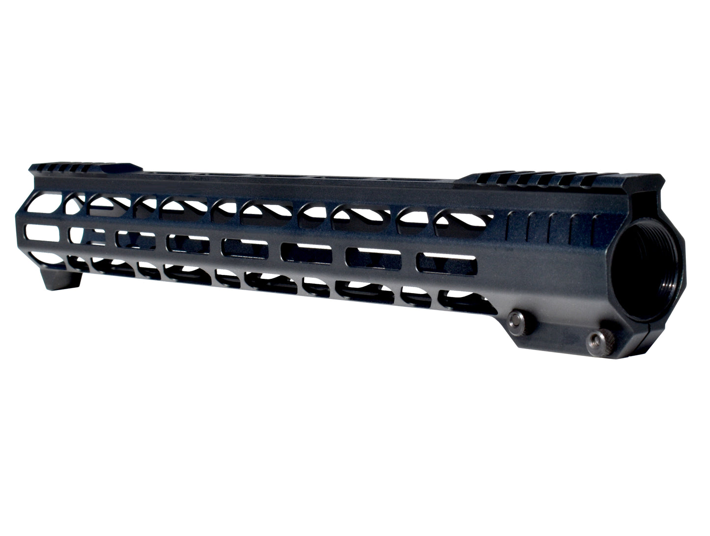 Presma Slim 15" M-LOK Free Float Handguard for AR-15 223/5.56 with Integrated Hand Stop