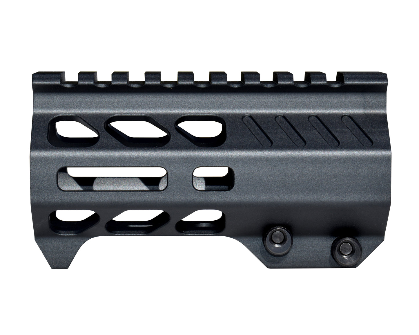 Super Slim 4.2" M-LOK Free Float Handguard for AR-15 223/5.56 and AR Pistols, with Integrated Fore-End Hand Stop