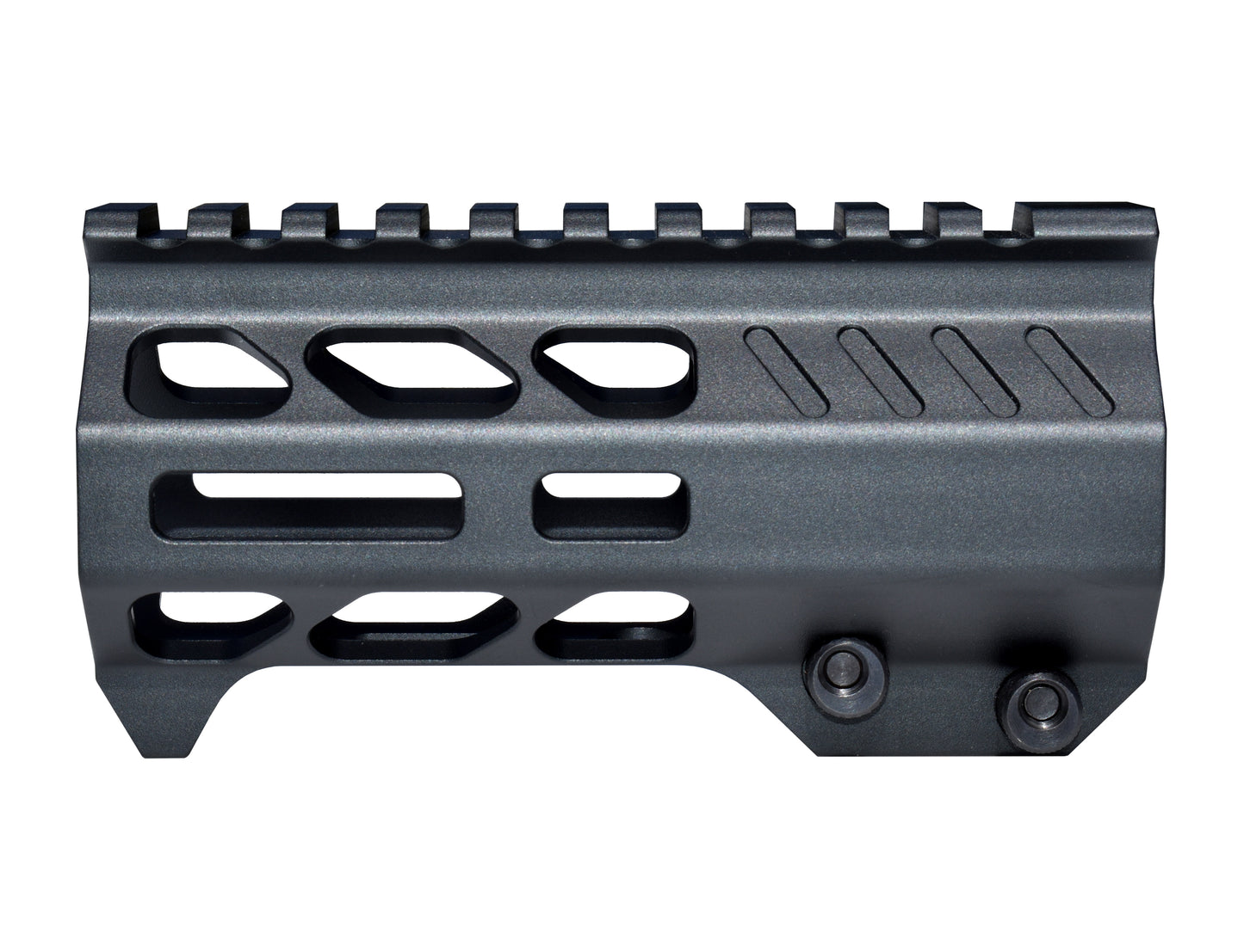 Super Slim 4.5" M-LOK Free Float Handguard for AR-15 223/5.56 and AR Pistols, with Integrated Fore-End Hand Stop