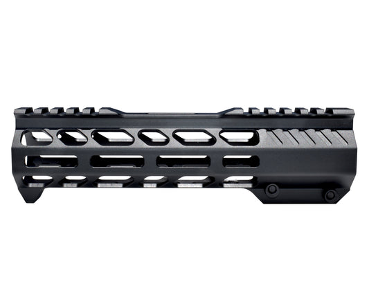 Super Slim 8.2" M-LOK Free Float Handguard for AR-15 223/5.56 and AR Pistols, with Integrated Fore-End Hand Stop