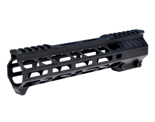 Presma Slim 9.5" M-LOK Free Float Handguard for AR-15 223/5.56 with Integrated Hand Stop