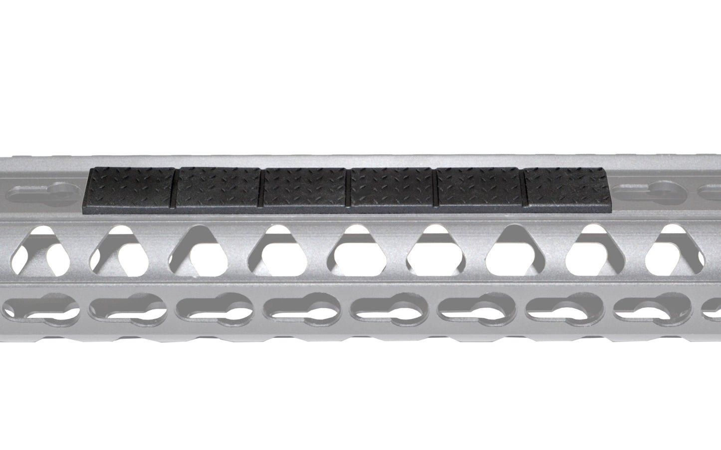 Handguard Rail Slot Covers 5 Piece Pack 4.75" Length (per Cover), Black