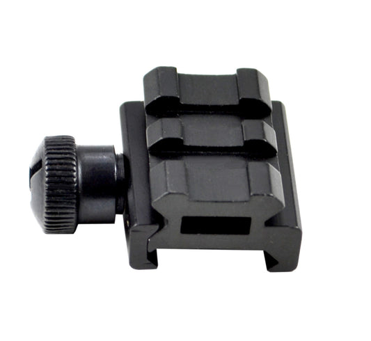 0.47" Low Profile Riser Mount - 2 Picatinny Slots