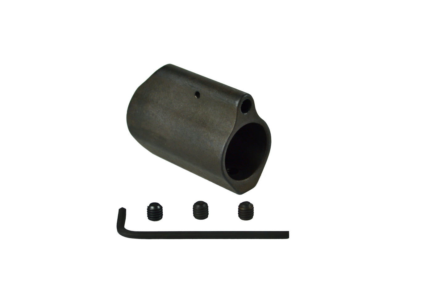 Steel Low Profile Gas Block, Fits 0.750" barrels.