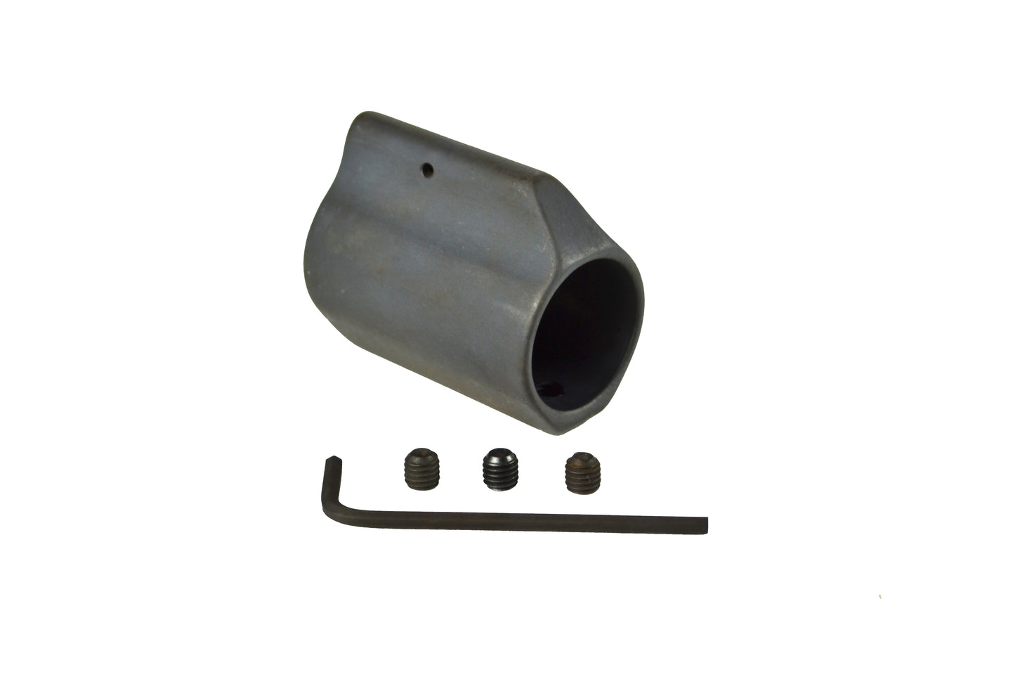 Steel Low Profile Gas Block, Fits 0.875" barrels.