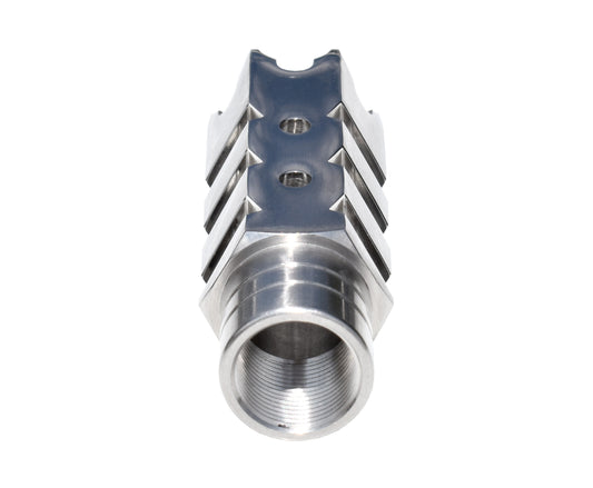 Tactical Competition Muzzle Brake Recoil Compensator for AR-10 LR 308, 5/8"x24 thread, Stainless Steel