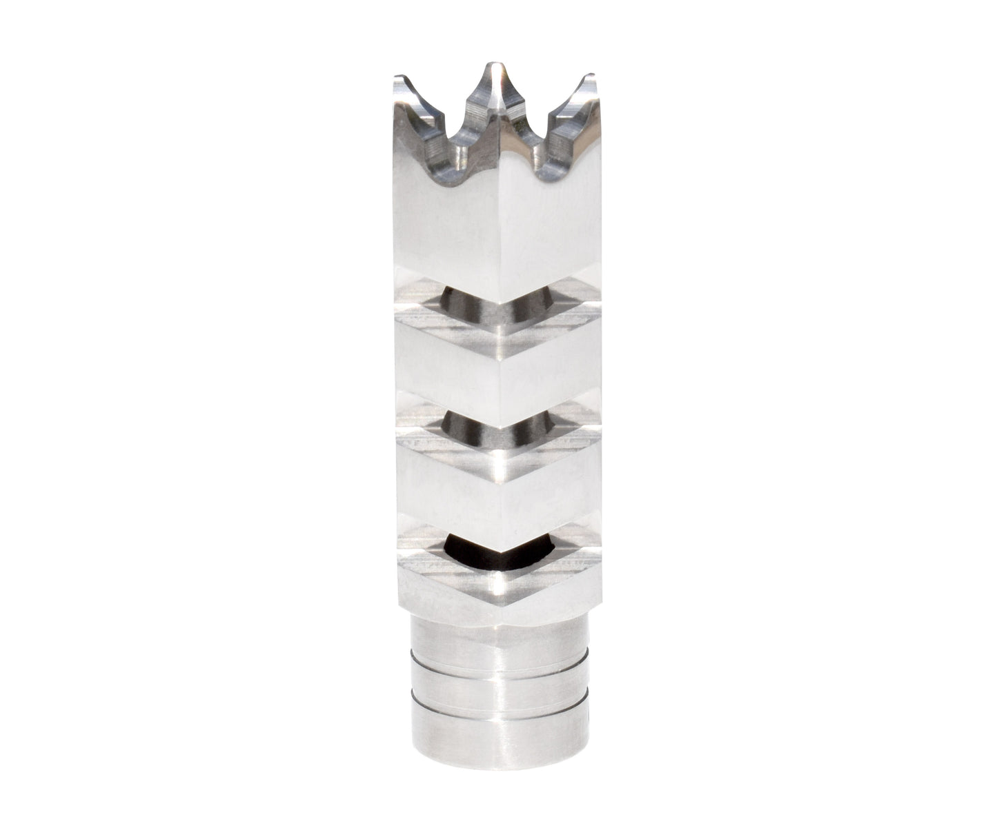 Tactical Competition Muzzle Brake Recoil Compensator for AR-10 LR 308, 5/8"x24 thread, Stainless Steel