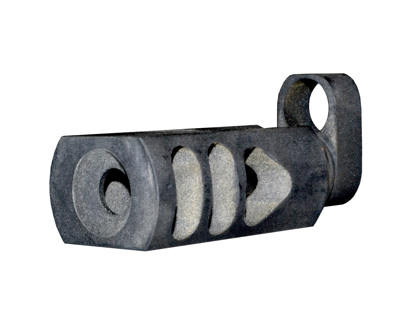 Tanker Muzzle Brake Recoil Compensator for M1 Garand, Bore diameter 0.395", Steel