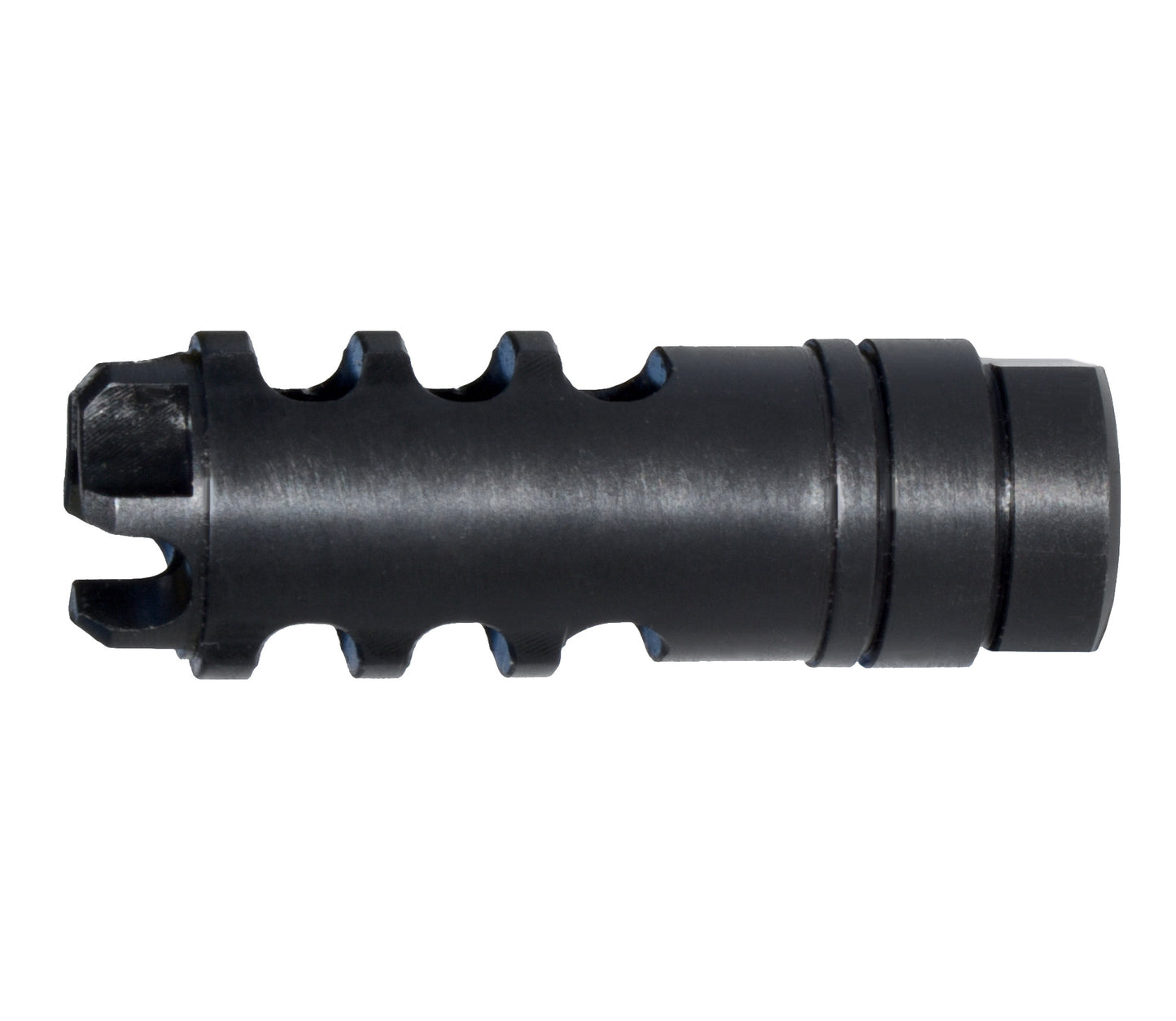 Steel muzzle brake 1/2″x28 .223, Black