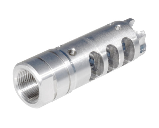 Stainless Steel muzzle brake 5/8″x24 .308/7.62 NATO