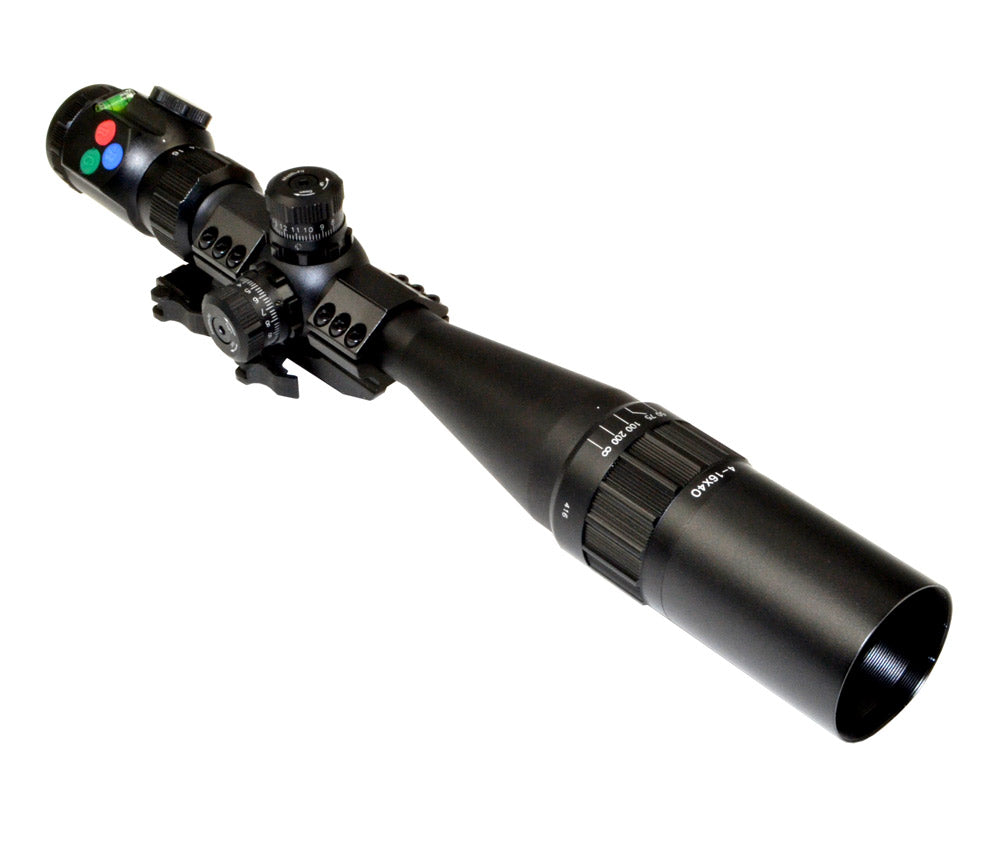 Presma® EX Professional Series 4-16X40 Precision Scope AO, RGB RXR Reticle