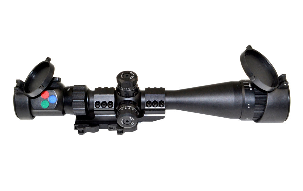 Presma® EX Professional Series 4-16X40 Precision Scope AO, RGB RXR Reticle