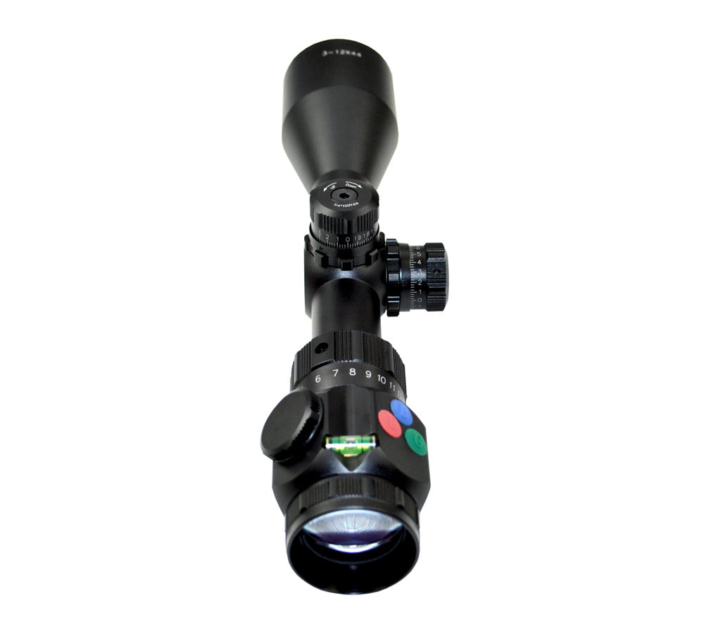 Presma® EX Professional Series 3-12X44 Precision Scope, RGB RXR Reticle