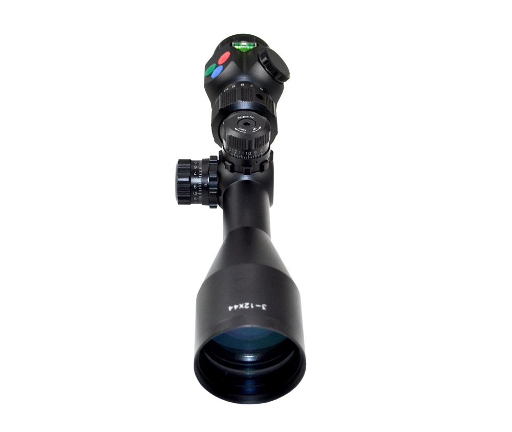 Presma® EX Professional Series 3-12X44 Precision Scope, RGB RXR Reticle