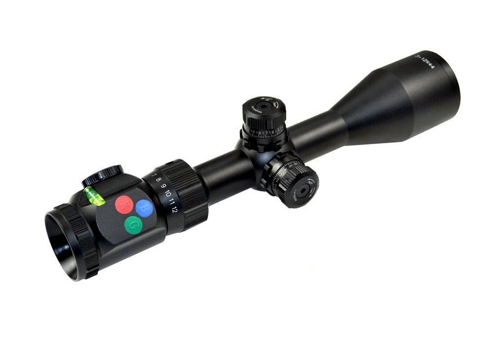 Presma® EX Professional Series 3-12X44 Precision Scope, RGB RXR Reticle
