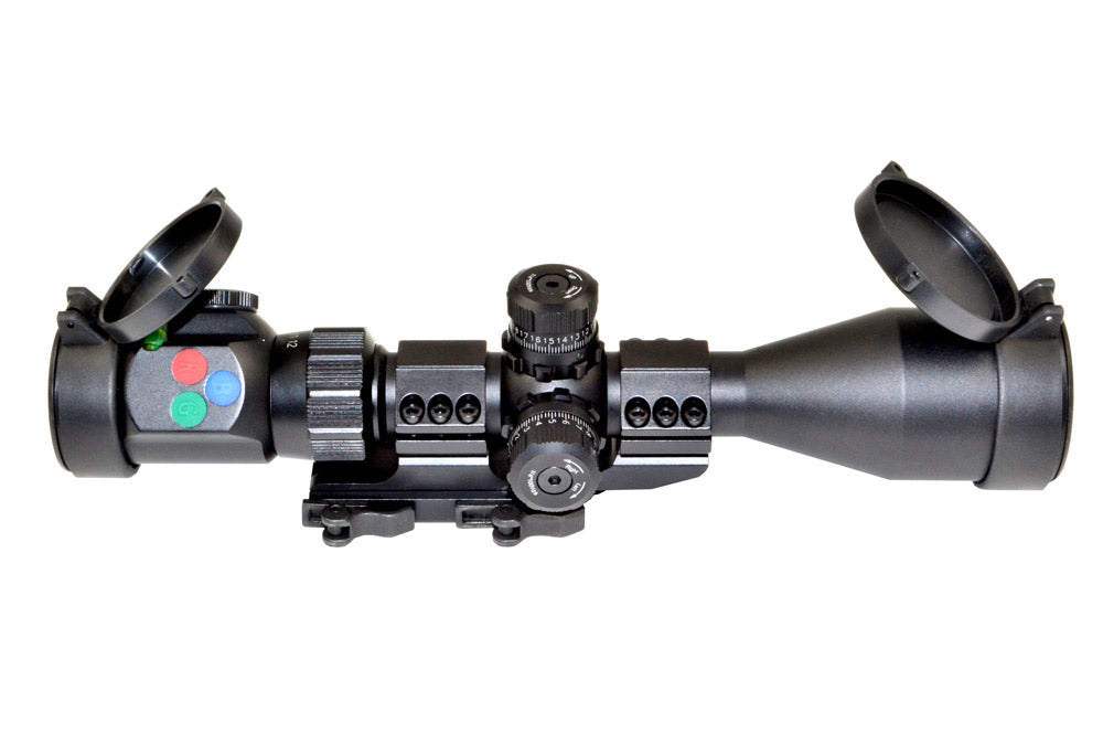 Presma® EX Professional Series 3-12X44 Precision Scope, RGB RXR Reticle