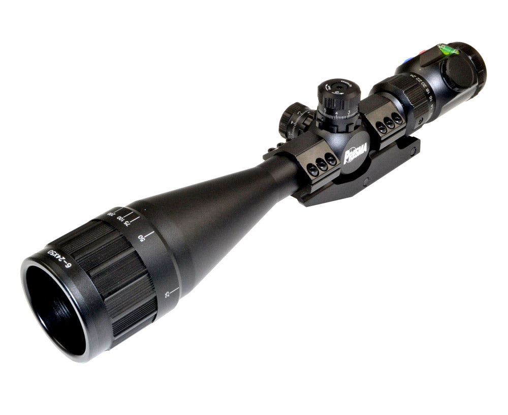 Presma® EX Professional Series 6-24X50 Precision Scope AO, RGB RXR Reticle