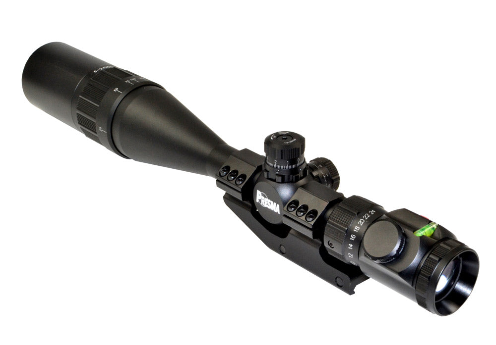 Presma® EX Professional Series 6-24X50 Precision Scope AO, RGB RXR Reticle