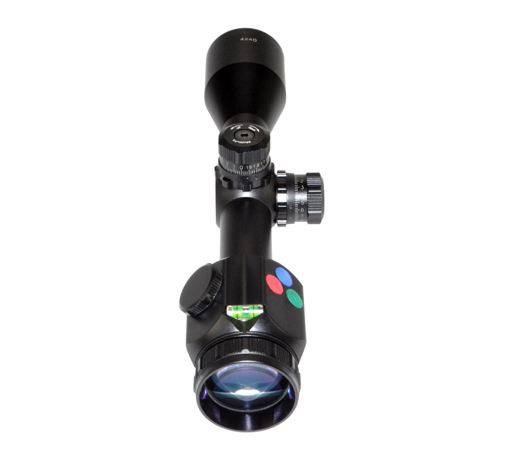 Presma® EX Professional Series 4X40 Precision Scope, RGB RXR Reticle