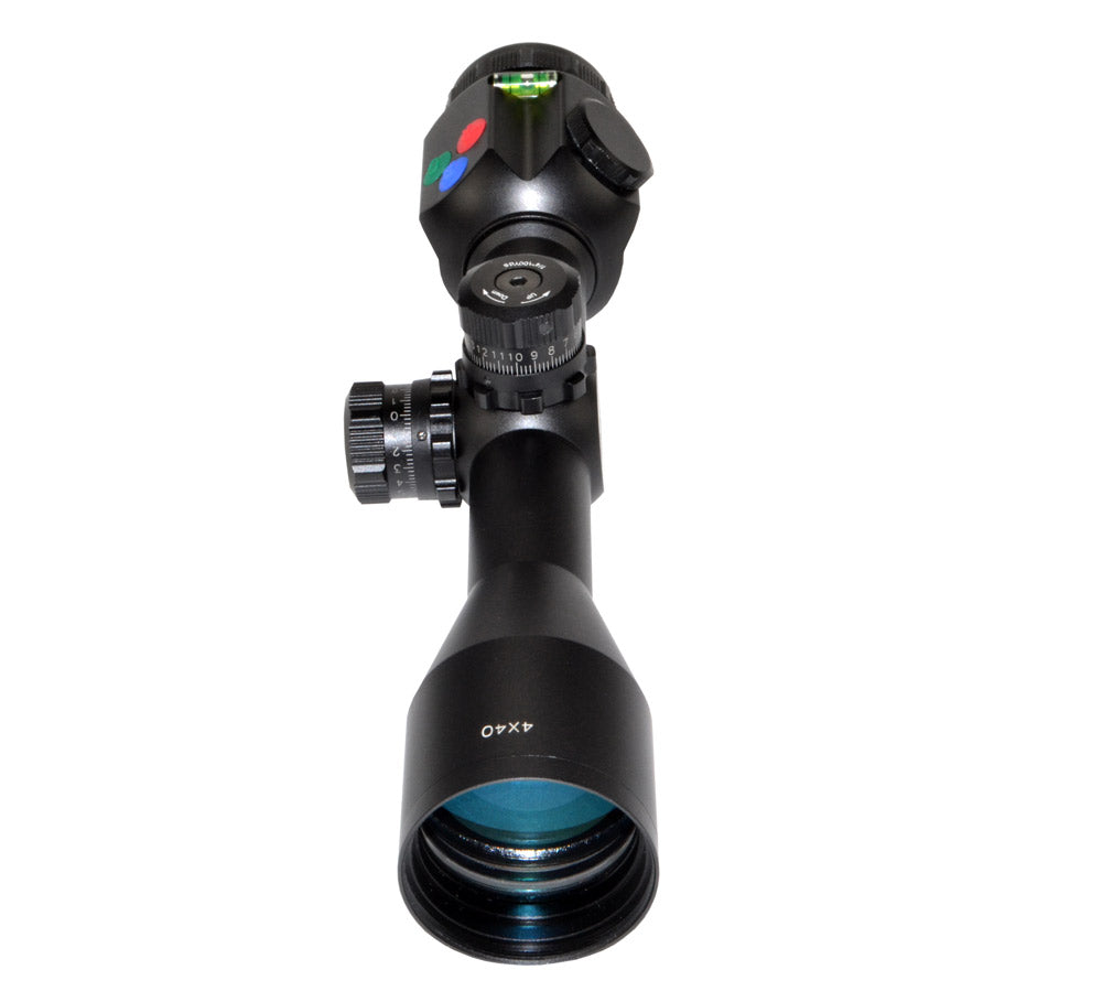 Presma® EX Professional Series 4X40 Precision Scope, RGB RXR Reticle