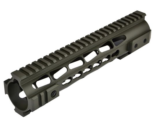 Presma® Gorilla Series LR .308 Free Float Keymod Handguard, Cerakote Dark Green 10" Low Profile