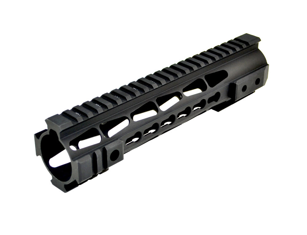 Presma® Gorilla Series Free Float Handguard Quad Rail 10" Length with KeyMod for LR .308 Low Profile