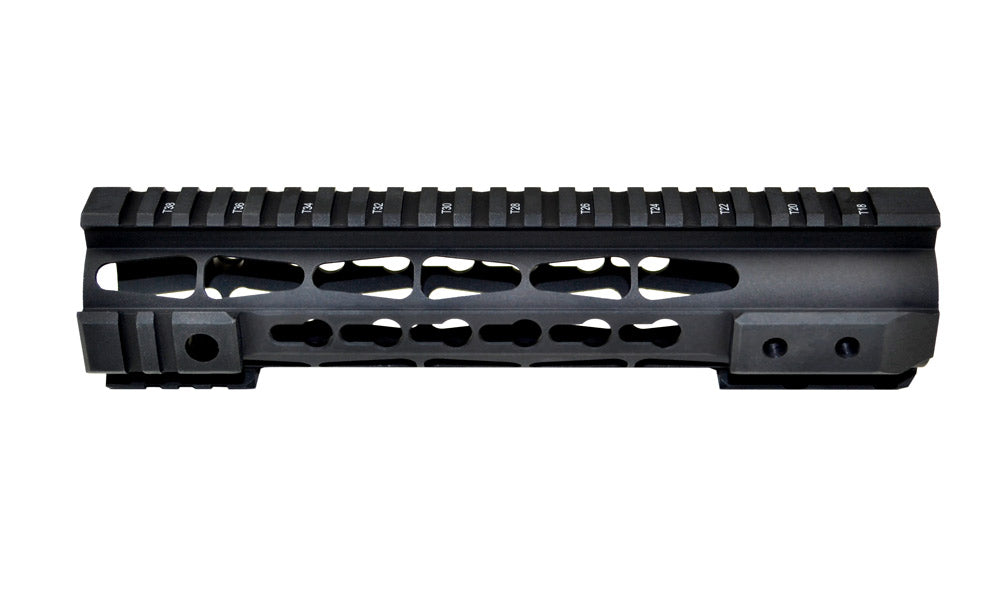 Presma® Gorilla Series Free Float Handguard Quad Rail 10" Length with KeyMod for LR .308 Low Profile